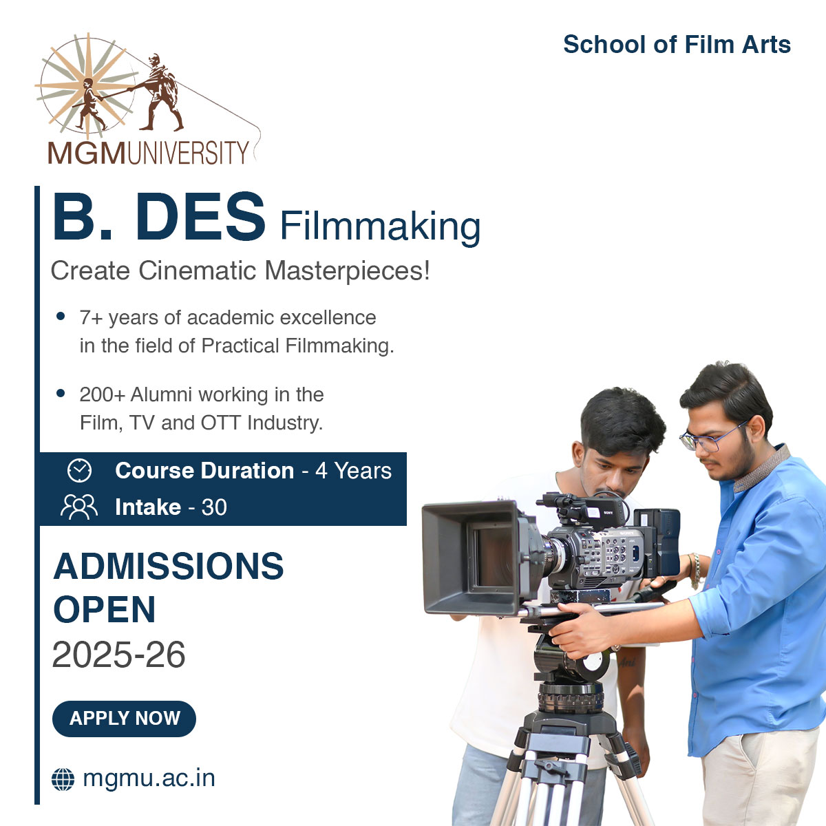 B. Des. Filmmaking 