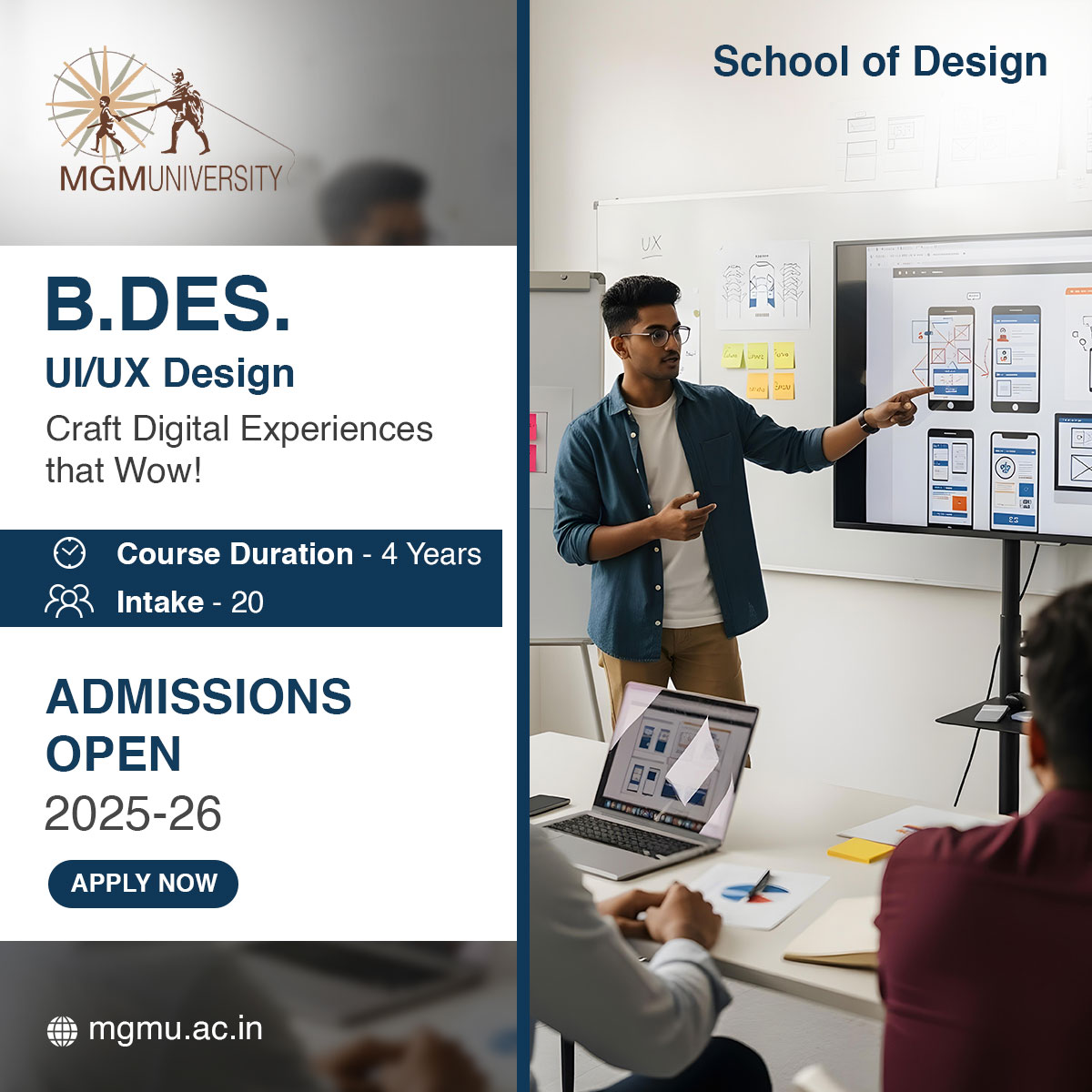 B. Des. UI/UX Design