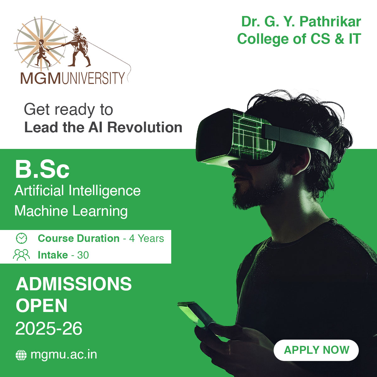 B.Sc. (Hons./Hons. with Research) Artificial Intelligence & Machine Learning